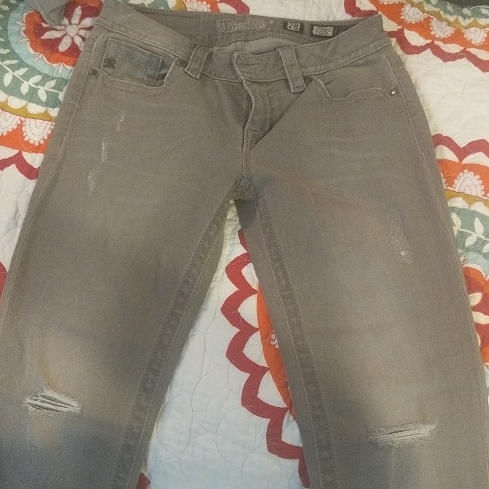 Gray Jeans